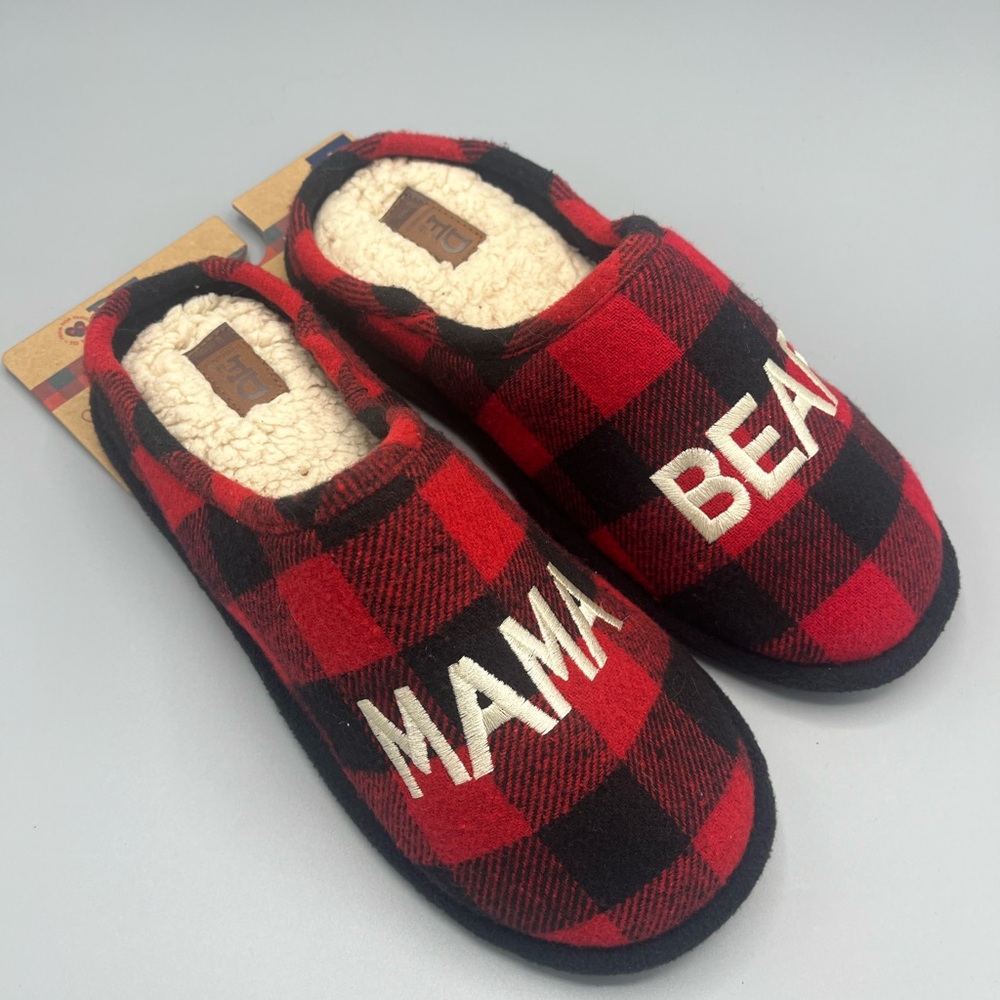 New L 9/10 Dearfoams Women Slipper